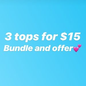 SALE 3 for $15 OR LESS